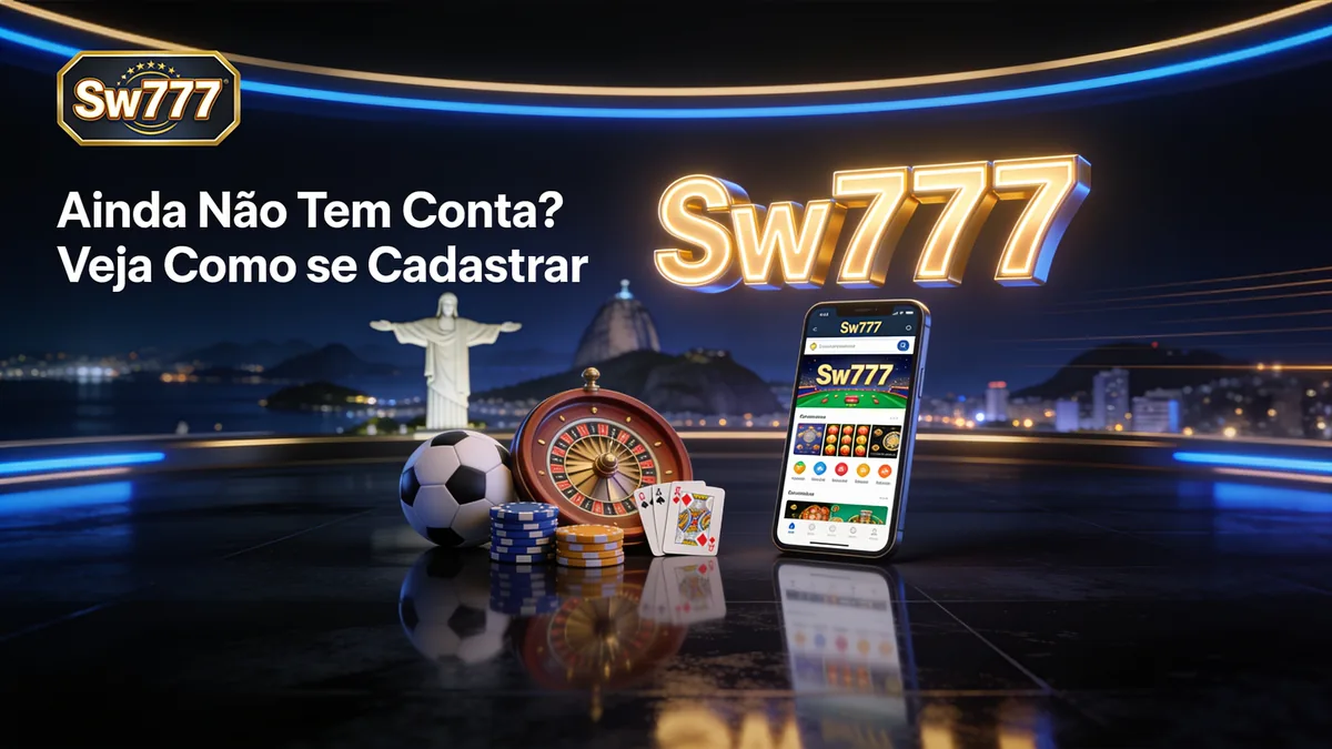 sw777 no Brasil — Ainda Não Tem Conta? Veja Como se Cadastrar