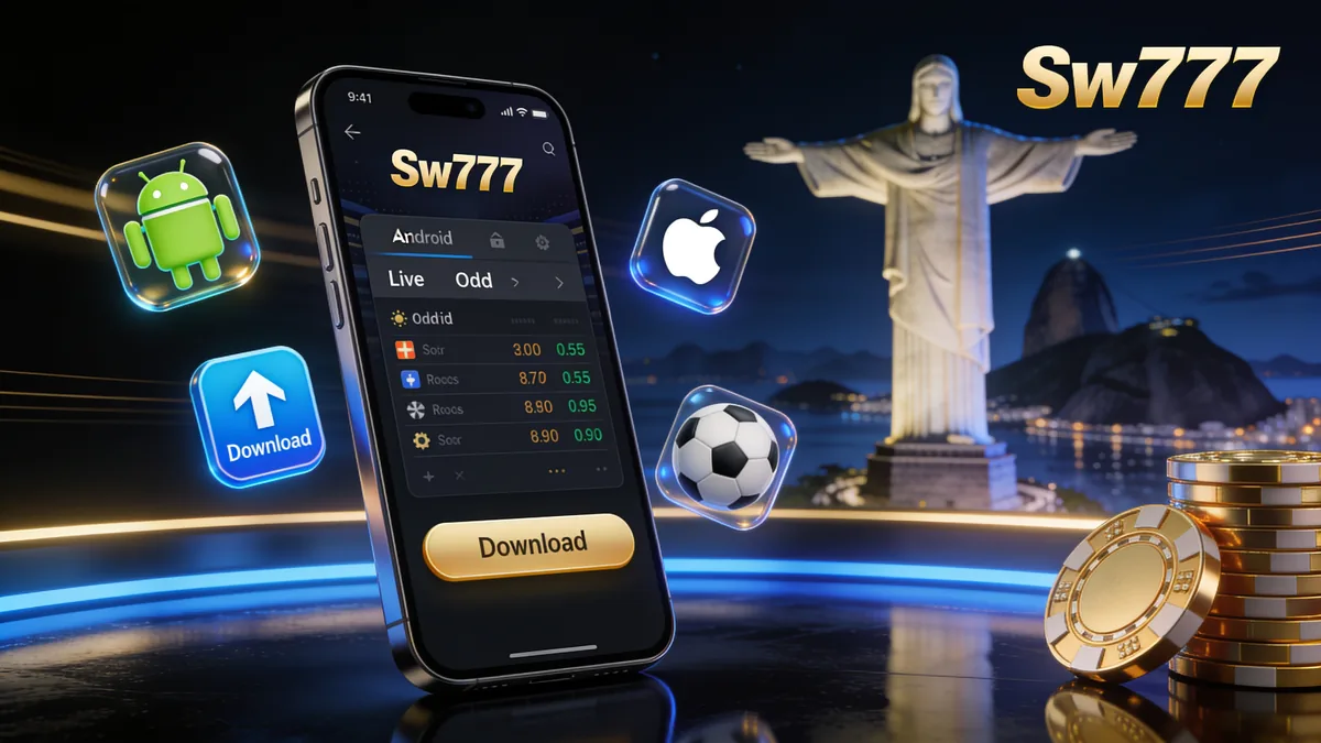 Cadastro pelo Aplicativo Móvel — sw777 no Brasil