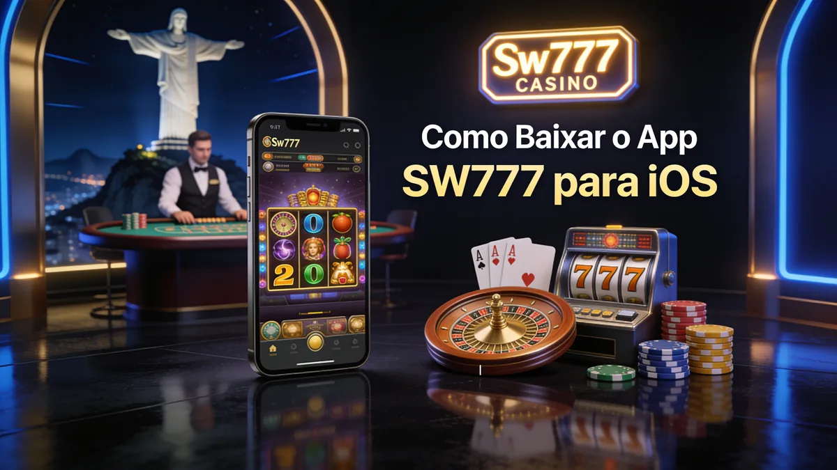Como Baixar o App SW777 para iOS — sw777 no Brasil